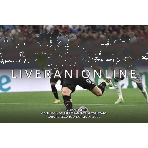 Olivier Giroud (Milan) segna il gol dell\'1 a 0 su rigore Milan vs Dinamo Zagabria Milano 14-09-2022 Stadio Giuseppe Meazza - San Siro UEFA Champions League fase a gironi gruppo E - 2a giornata foto Roberto Garavaglia/ag. Aldo Liverani sas /AGENZIA ALDO LIVERANI SAS