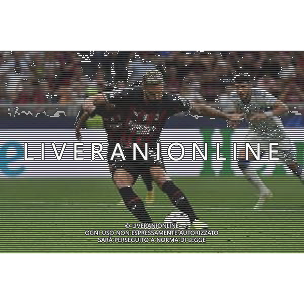 Olivier Giroud (Milan) segna il gol dell\'1 a 0 su rigore Milan vs Dinamo Zagabria Milano 14-09-2022 Stadio Giuseppe Meazza - San Siro UEFA Champions League fase a gironi gruppo E - 2a giornata foto Roberto Garavaglia/ag. Aldo Liverani sas /AGENZIA ALDO LIVERANI SAS