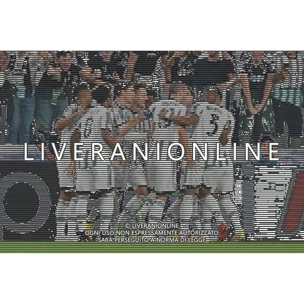 Torino 14.09.2022 Stadio Allianz Stadium © Manuela Viganti/Agenzia Aldo Liverani Juventus vs Benfica Champions League 2022/2023 Gruppo H Giornata 2 di 6 Nella foto: esultanza dopo gol di Arkadiusz Milik /AGENZIA ALDO LIVERANI SAS