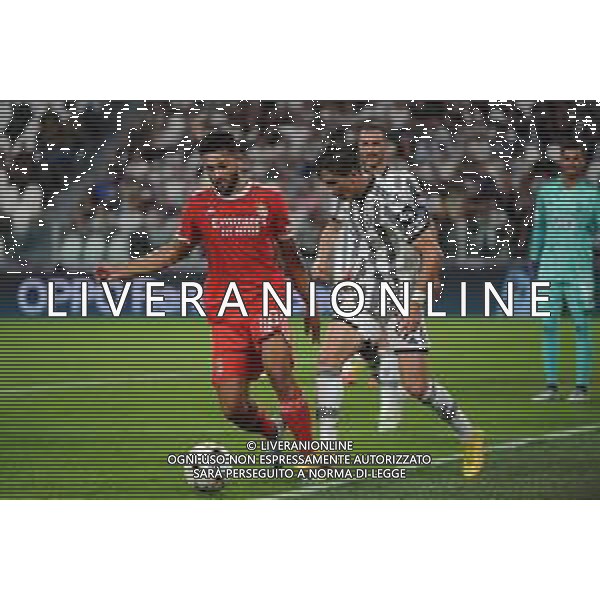 Torino 14.09.2022 Stadio Allianz Stadium © Manuela Viganti/Agenzia Aldo Liverani Juventus vs Benfica Champions League 2022/2023 Gruppo H Giornata 2 di 6 Nella foto: fallo da rigore di fabio miretti su goncalo ramos /AGENZIA ALDO LIVERANI SAS