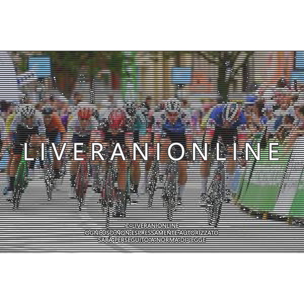 14-09-2022 Tour De Luxembourg; Tappa 02 Junglinster - Schifflange; 2022, Uae Emirates; 2022, Quick Step - Alpha Vinyl; Trentin, Matteo; Senechal, Florian; Ballerini, Davide; Schifflange; ©SIROTTI/AGENZIA ALDO LIVERANI SAS