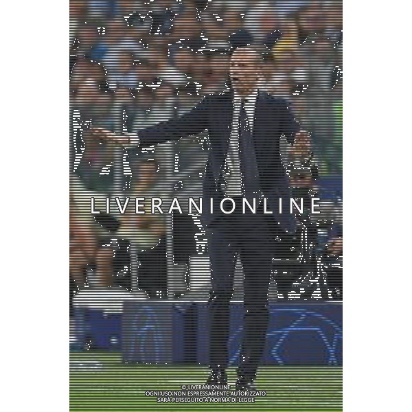 Torino 14.09.2022 Stadio Allianz Stadium © Manuela Viganti/Agenzia Aldo Liverani Juventus vs Benfica Champions League 2022/2023 Gruppo H Giornata 2 di 6 Nella foto: massimiliano allegri /AGENZIA ALDO LIVERANI SAS