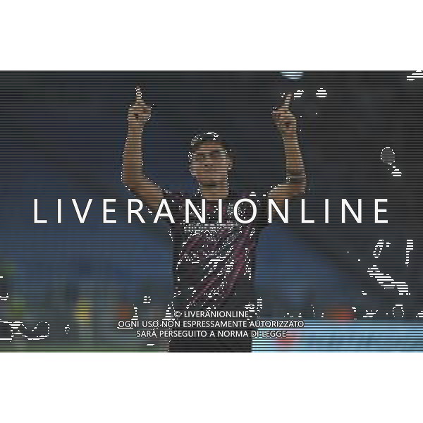 Roma vs HJK Helsinki Europa League - 2 Giornata Stadio Olimpico - Roma 15-09-2022 nella foto Esultanza dopo il gol di paulo Dybala ©Federico Gaetano/AGENZIA ALDO LIVERANI SAS