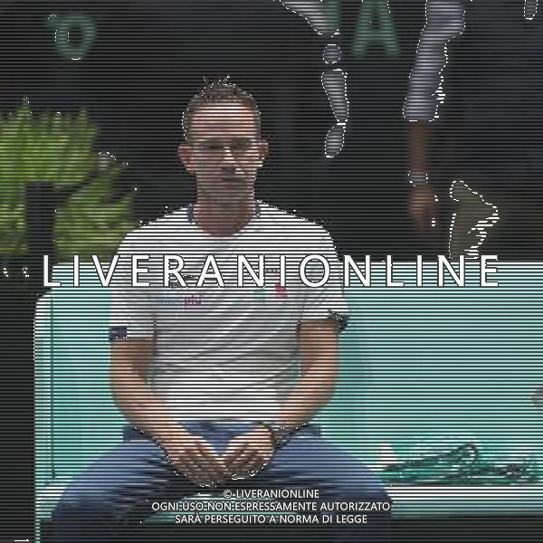 Coppa Davis by Rakuten 2022 - Matteo Berrettini Italia vs Sebastian Baez Argentina del 16/09/2020 UnipolSai Arena di Bologna - nella foto: Volandri Filippo allenatore italia ©Claudio Zamagni/Agenzia Aldo Liverani