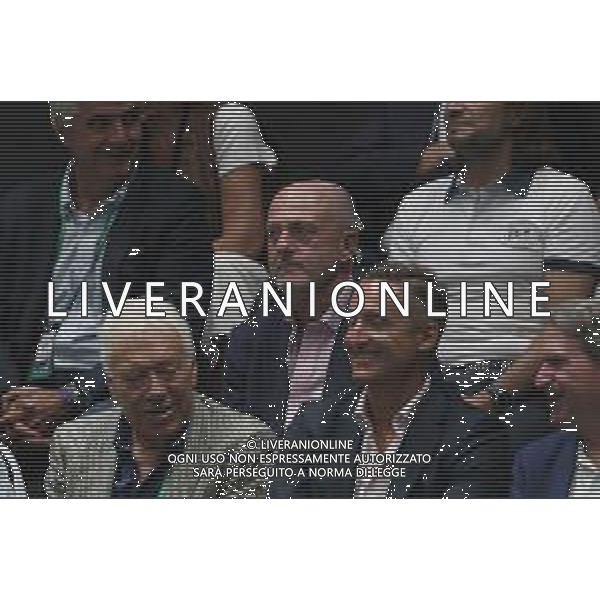 Coppa Davis by Rakuten 2022 - Matteo Berrettini Italia vs Sebastian Baez Argentina del 16/09/2020 UnipolSai Arena di Bologna - nella foto: Angelo Binaghi Presidente della Federazione Italiana Tennis ©Claudio Zamagni/Agenzia Aldo Liverani