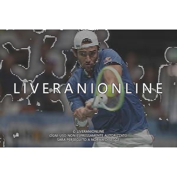 Coppa Davis by Rakuten 2022 - Matteo Berrettini Italia vs Sebastian Baez Argentina del 16/09/2020 UnipolSai Arena di Bologna - nella foto: MATTEO BERRETTINI in azione ©Claudio Zamagni/Agenzia Aldo Liverani