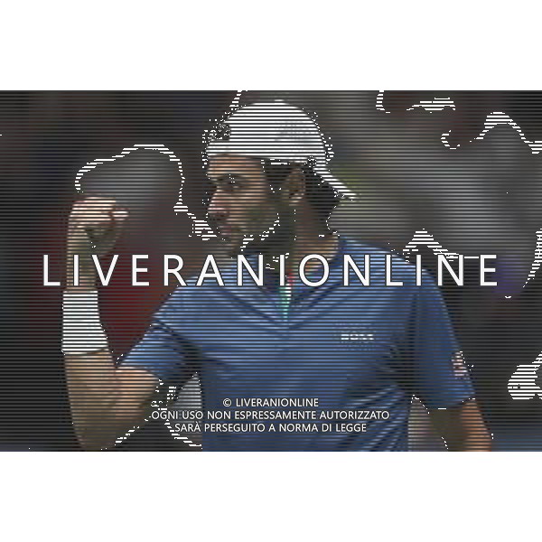 Coppa Davis by Rakuten 2022 - Matteo Berrettini Italia vs Sebastian Baez Argentina del 16/09/2020 UnipolSai Arena di Bologna - nella foto: MATTEO BERRETTINI in azione ©Claudio Zamagni/Agenzia Aldo Liverani