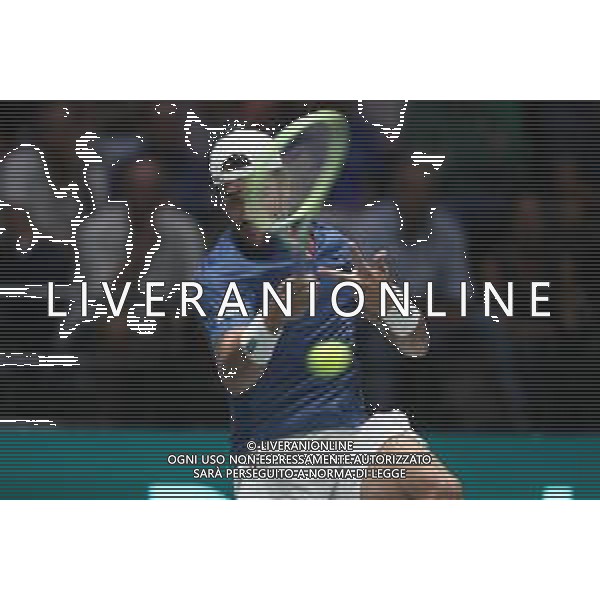 Coppa Davis by Rakuten 2022 - Matteo Berrettini Italia vs Sebastian Baez Argentina del 16/09/2020 UnipolSai Arena di Bologna - nella foto: MATTEO BERRETTINI in azione ©Claudio Zamagni/Agenzia Aldo Liverani