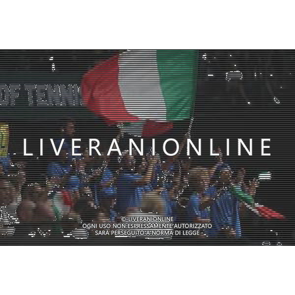 Coppa Davis by Rakuten 2022 - Matteo Berrettini Italia vs Sebastian Baez Argentina del 16/09/2020 UnipolSai Arena di Bologna - nella foto: tifosi ©Claudio Zamagni/Agenzia Aldo Liverani