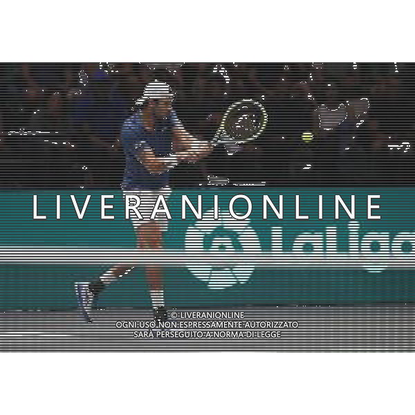 Coppa Davis by Rakuten 2022 - Matteo Berrettini Italia vs Sebastian Baez Argentina del 16/09/2020 UnipolSai Arena di Bologna - nella foto: MATTEO BERRETTINI in azione ©Claudio Zamagni/Agenzia Aldo Liverani