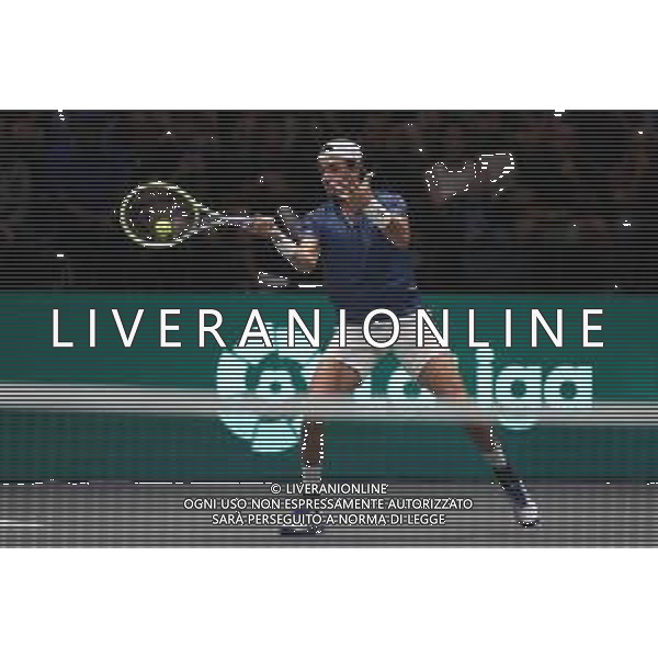 Coppa Davis by Rakuten 2022 - Matteo Berrettini Italia vs Sebastian Baez Argentina del 16/09/2020 UnipolSai Arena di Bologna - nella foto: MATTEO BERRETTINI in azione ©Claudio Zamagni/Agenzia Aldo Liverani