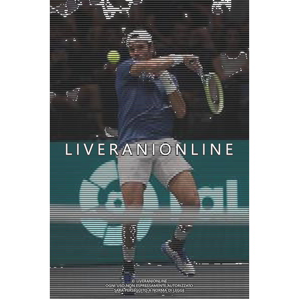 Coppa Davis by Rakuten 2022 - Matteo Berrettini Italia vs Sebastian Baez Argentina del 16/09/2020 UnipolSai Arena di Bologna - nella foto: matteo berrettini ©Claudio Zamagni/Agenzia Aldo Liverani