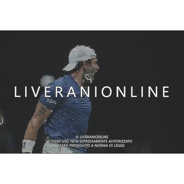 Coppa Davis by Rakuten 2022 - Matteo Berrettini Italia vs Sebastian Baez Argentina del 16/09/2020 UnipolSai Arena di Bologna - nella foto: esultanza finale MATTEO BERRETTIN ©Claudio Zamagni/Agenzia Aldo Liverani