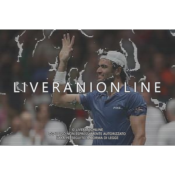 Coppa Davis by Rakuten 2022 - Matteo Berrettini Italia vs Sebastian Baez Argentina del 16/09/2020 UnipolSai Arena di Bologna - nella foto: esultanza fina MATTEO BERRETTINI ©Claudio Zamagni/Agenzia Aldo Liverani