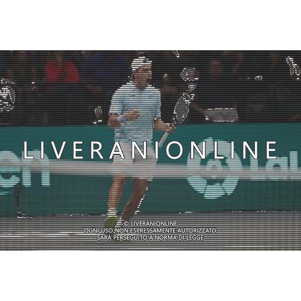 Coppa Davis by Rakuten 2022 - Jannik Sinner Italia vs Francisco Cerundolo Argentina del 16/09/2020 UnipolSai Arena di Bologna - nella foto: esultanza francisco cerundolo ©Claudio Zamagni/Agenzia Aldo Liverani