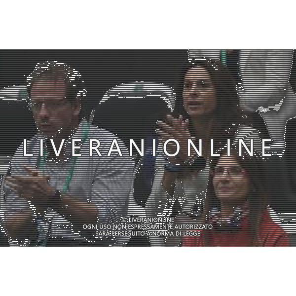 Coppa Davis by Rakuten 2022 - Jannik Sinner Italia vs Francisco Cerundolo Argentina del 16/09/2020 UnipolSai Arena di Bologna - nella foto: gabriela sabatini ex campionessa di tennis ©Claudio Zamagni/Agenzia Aldo Liverani