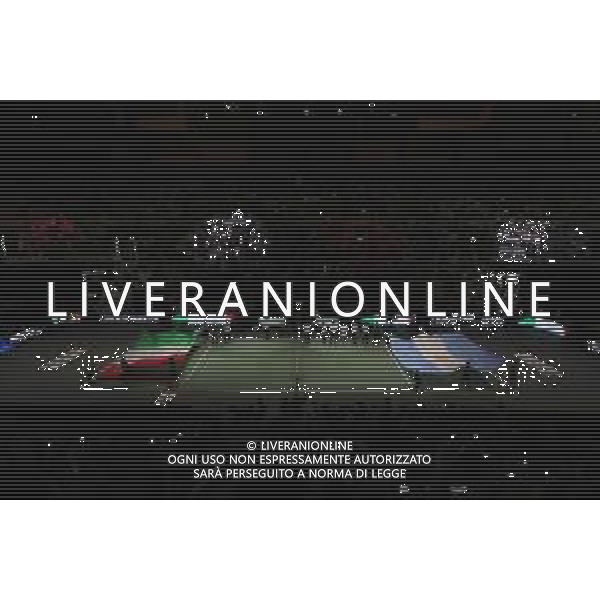 Coppa Davis by Rakuten 2022 - Matteo Berrettini Italia vs Sebastian Baez Argentina del 16/09/2020 UnipolSai Arena di Bologna - nella foto: cerimonia iniziale ©Claudio Zamagni/Agenzia Aldo Liverani