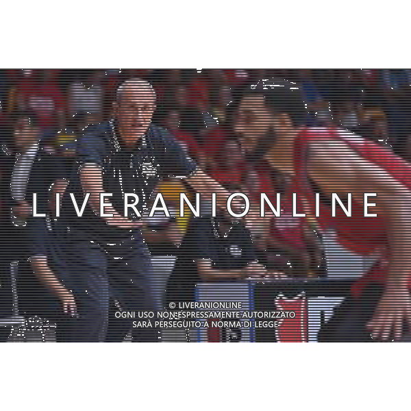 © TVRG Ettore Messina allenatore Olimpia Milano EA7 Emporio Armani Milano vs Openjobmetis Varese Desio (MB) 15-09-2022 PalaDesio Lombardia Cup - amichevole precampionato foto Roberto Garavaglia/ag. Aldo Liverani sas/AGENZIA ALDO LIVERANI SAS