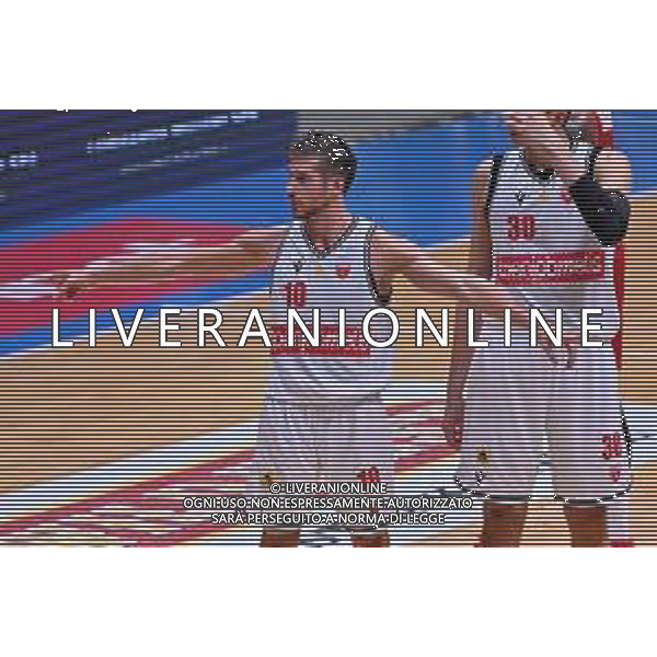 © TVRG Giovanni De Nicolao (Pallacanestro Varese) EA7 Emporio Armani Milano vs Openjobmetis Varese Desio (MB) 15-09-2022 PalaDesio Lombardia Cup - amichevole precampionato foto Roberto Garavaglia/ag. Aldo Liverani sas/AGENZIA ALDO LIVERANI SAS
