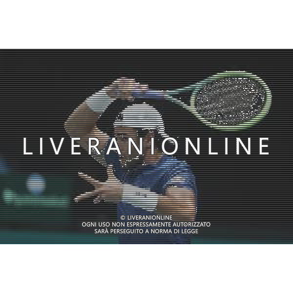 Coppa Davis by Rakuten 2022 - Matteo Berrettini Italia vs Sebastian Baez Argentina del 16/09/2020 UnipolSai Arena di Bologna - nella foto: Matteo Berrettini in azione ©Claudio Zamagni/Agenzia Aldo Liverani /AGENZIA ALDO LIVERANI SAS