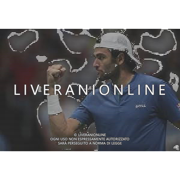 Coppa Davis by Rakuten 2022 - Matteo Berrettini Italia vs Sebastian Baez Argentina del 16/09/2020 UnipolSai Arena di Bologna - nella foto: Matteo Berrettini in azione ©Claudio Zamagni/Agenzia Aldo Liverani /AGENZIA ALDO LIVERANI SAS