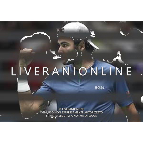 Coppa Davis by Rakuten 2022 - Matteo Berrettini Italia vs Sebastian Baez Argentina del 16/09/2020 UnipolSai Arena di Bologna - nella foto: Matteo Berrettini in azione ©Claudio Zamagni/Agenzia Aldo Liverani /AGENZIA ALDO LIVERANI SAS