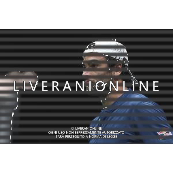 Coppa Davis by Rakuten 2022 - Matteo Berrettini Italia vs Sebastian Baez Argentina del 16/09/2020 UnipolSai Arena di Bologna - nella foto: Matteo Berrettini in azione ©Claudio Zamagni/Agenzia Aldo Liverani /AGENZIA ALDO LIVERANI SAS