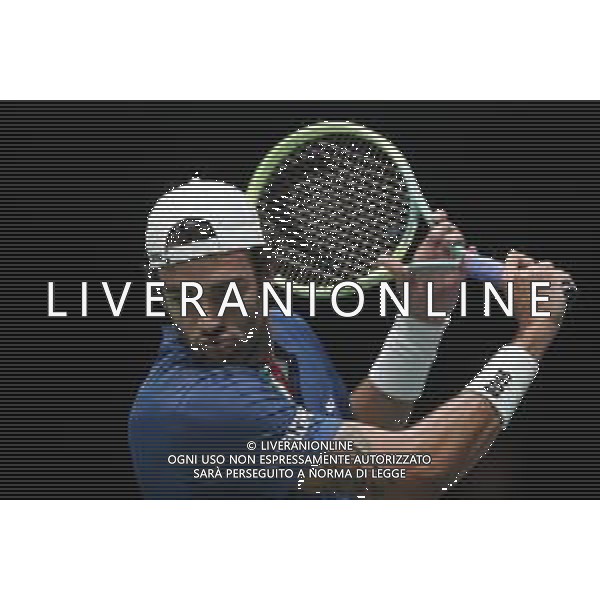 Coppa Davis by Rakuten 2022 - Matteo Berrettini Italia vs Sebastian Baez Argentina del 16/09/2020 UnipolSai Arena di Bologna - nella foto: Matteo Berrettini in azione ©Claudio Zamagni/Agenzia Aldo Liverani /AGENZIA ALDO LIVERANI SAS