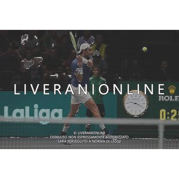 Coppa Davis by Rakuten 2022 - Matteo Berrettini Italia vs Sebastian Baez Argentina del 16/09/2020 UnipolSai Arena di Bologna - nella foto: Matteo Berrettini in azione ©Claudio Zamagni/Agenzia Aldo Liverani /AGENZIA ALDO LIVERANI SAS