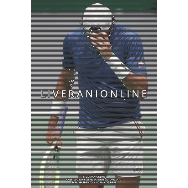 Coppa Davis by Rakuten 2022 - Matteo Berrettini Italia vs Sebastian Baez Argentina del 16/09/2020 UnipolSai Arena di Bologna - nella foto: Matteo Berrettini in azione ©Claudio Zamagni/Agenzia Aldo Liverani /AGENZIA ALDO LIVERANI SAS