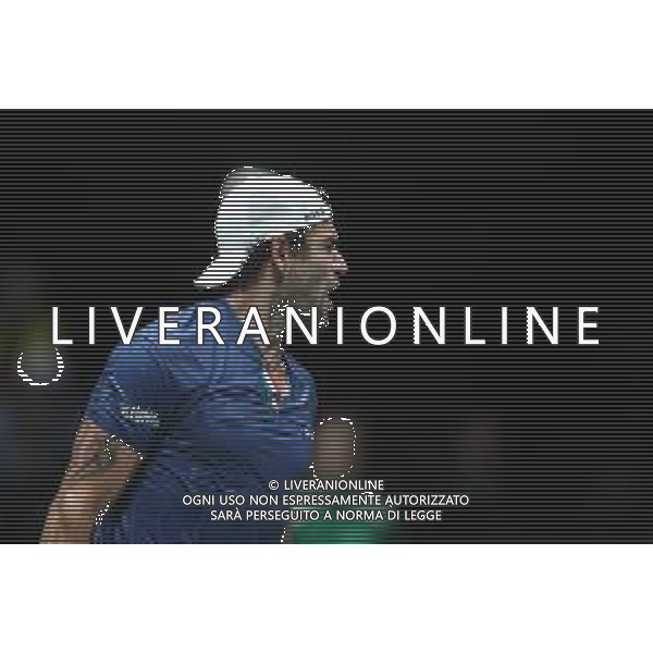 Coppa Davis by Rakuten 2022 - Matteo Berrettini Italia vs Sebastian Baez Argentina del 16/09/2020 UnipolSai Arena di Bologna - nella foto: esultanza Matteo Berrettini ©Claudio Zamagni/Agenzia Aldo Liverani /AGENZIA ALDO LIVERANI SAS