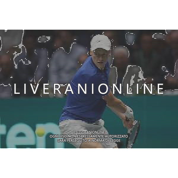 Coppa Davis by Rakuten 2022 - Jannik Sinner Italia vs Francisco Cerundolo Argentina del 16/09/2020 UnipolSai Arena di Bologna - nella foto: Jannik Sinner in azione ©Claudio Zamagni/Agenzia Aldo Liverani /AGENZIA ALDO LIVERANI SAS