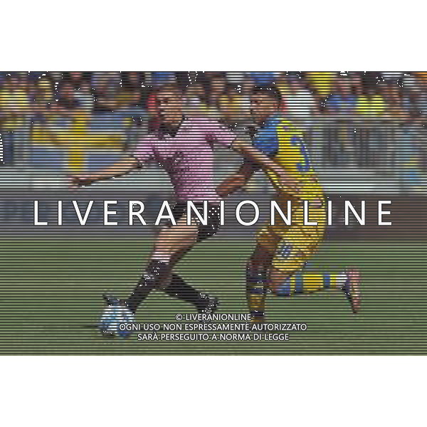 Frosinone vs Palermo Campionato di Serie B - 6 Giornata Stadio B. Stirpe - Frosinone 17-09-2022 nella foto Marconi e Mazzitelli ©Federico Gaetano/AGENZIA ALDO LIVERANI SAS