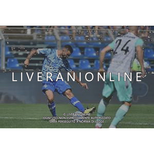 © TVRG Patrick Cutrone (Como) segna il gol dell\'1 a 1 Como vs Spal Como 17-09-2022 Stadio Giuseppe Sinigaglia Campionato Serie BKT - 6a giornata foto Roberto Garavaglia/ag. Aldo Liverani sas/AGENZIA ALDO LIVERANI SAS