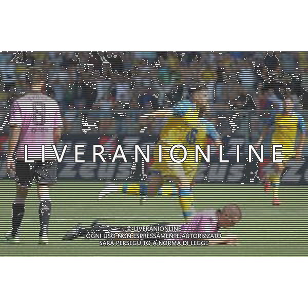 Frosinone vs Palermo Campionato di Serie B - 6 Giornata Stadio B. Stirpe - Frosinone 17-09-2022 nella foto Esultanza Luca Moro dopo il gol ©Federico Gaetano/AGENZIA ALDO LIVERANI SAS