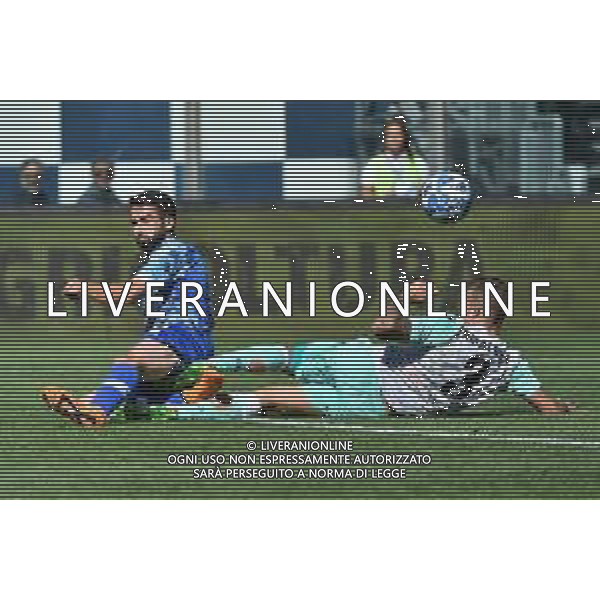 © TVRG Paolo Farago\' (Como) e Alessandro Tripaldelli (Spal) Como vs Spal Como 17-09-2022 Stadio Giuseppe Sinigaglia Campionato Serie BKT - 6a giornata foto Roberto Garavaglia/ag. Aldo Liverani sas/AGENZIA ALDO LIVERANI SAS
