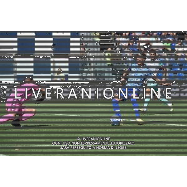 © TVRG Alejandro Alex Blanco Sanchez (Como) occasione da gol fallita sull\'1 a 1 Como vs Spal Como 17-09-2022 Stadio Giuseppe Sinigaglia Campionato Serie BKT - 6a giornata foto Roberto Garavaglia/ag. Aldo Liverani sas/AGENZIA ALDO LIVERANI SAS
