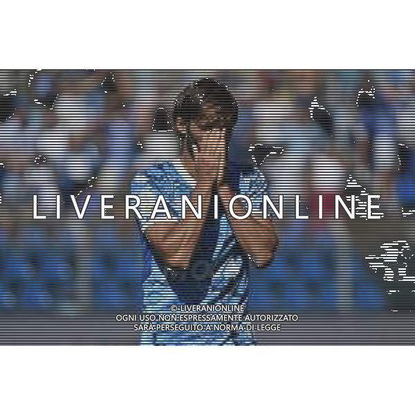 © TVRG Leonardo Mancuso (Como) delusione dopo occasione da gol fallita Como vs Spal Como 17-09-2022 Stadio Giuseppe Sinigaglia Campionato Serie BKT - 6a giornata foto Roberto Garavaglia/ag. Aldo Liverani sas/AGENZIA ALDO LIVERANI SAS