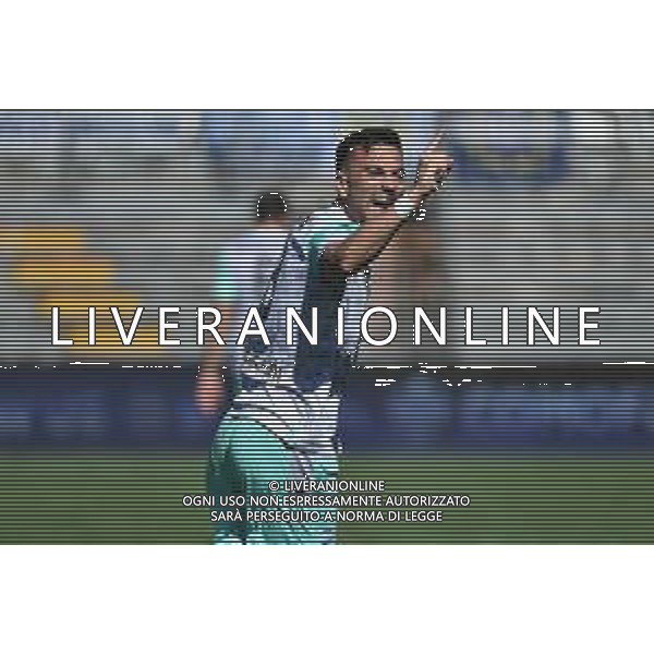 © TVRG Gabriele Moncini (Spal) esulta dopo il gol del 2 a 2 Como vs Spal Como 17-09-2022 Stadio Giuseppe Sinigaglia Campionato Serie BKT - 6a giornata foto Roberto Garavaglia/ag. Aldo Liverani sas/AGENZIA ALDO LIVERANI SAS