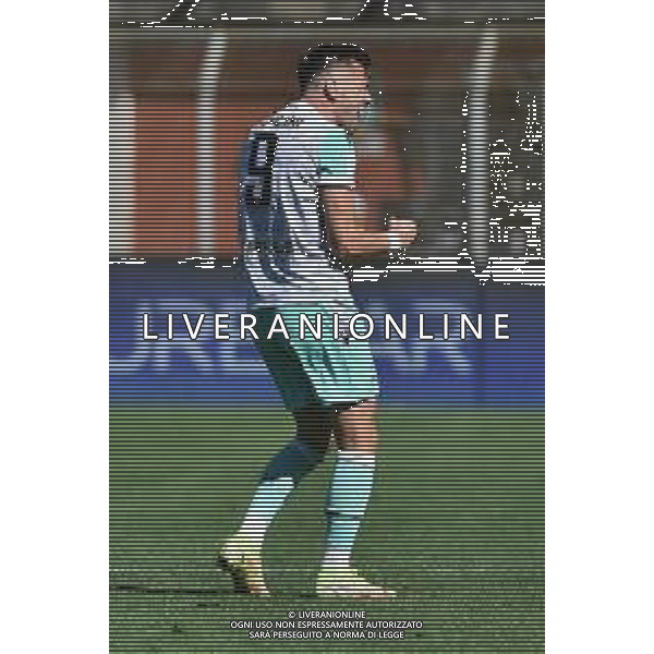 © TVRG Gabriele Moncini (Spal) esulta dopo il gol del 2 a 2 Como vs Spal Como 17-09-2022 Stadio Giuseppe Sinigaglia Campionato Serie BKT - 6a giornata foto Roberto Garavaglia/ag. Aldo Liverani sas/AGENZIA ALDO LIVERANI SAS