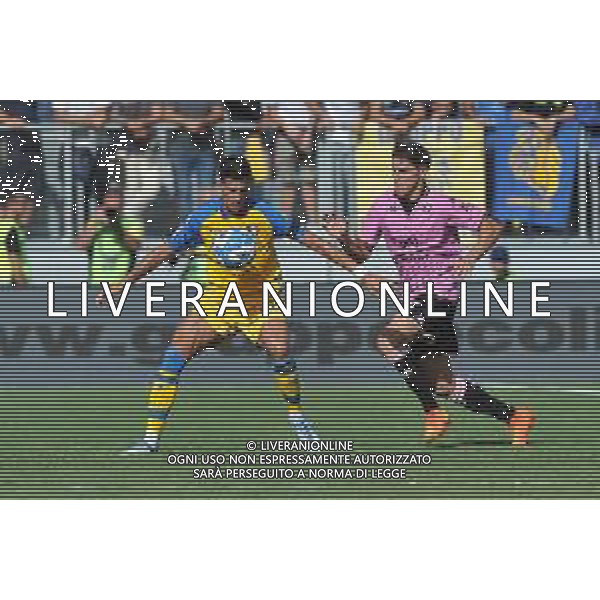 Frosinone vs Palermo Campionato di Serie B - 6 Giornata Stadio B. Stirpe - Frosinone 17-09-2022 nella foto Oliveri e Buttaro ©Federico Gaetano/AGENZIA ALDO LIVERANI SAS