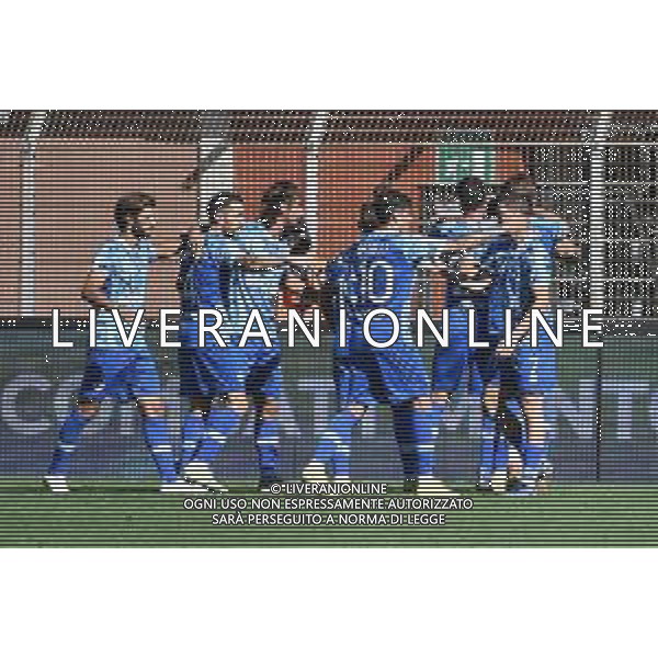 © TVRG esultanza Como dopo il gol del 3 a 2 Nikolas Ioannou Como vs Spal Como 17-09-2022 Stadio Giuseppe Sinigaglia Campionato Serie BKT - 6a giornata foto Roberto Garavaglia/ag. Aldo Liverani sas/AGENZIA ALDO LIVERANI SAS