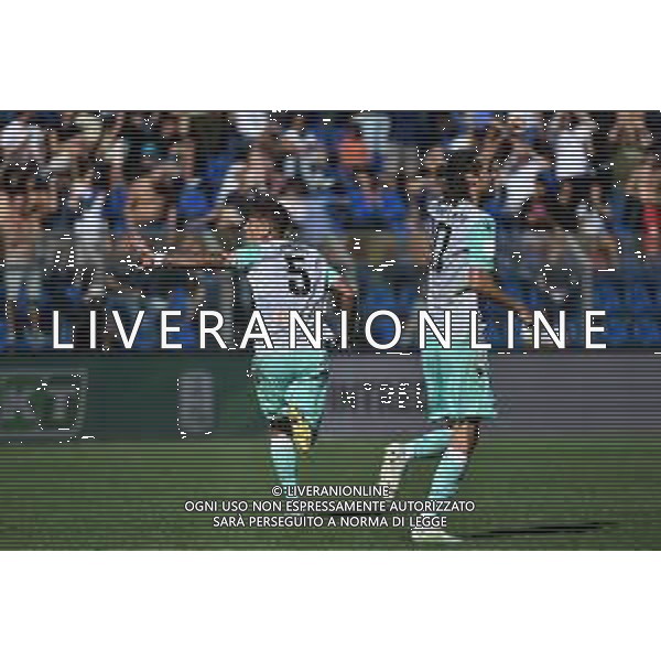 © TVRG Salvatore Esposito (Spal) esulta dopo il gol del 3 a 3 Como vs Spal Como 17-09-2022 Stadio Giuseppe Sinigaglia Campionato Serie BKT - 6a giornata foto Roberto Garavaglia/ag. Aldo Liverani sas/AGENZIA ALDO LIVERANI SAS