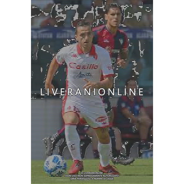 17-9-2022. Cagliari Calcio-S.S.C. Bari. 6° giornata serie BKT 2022/2023, stadio Unipol Domus Cagliari. Foto salvatore Moi/Aldo Liverani s.a.s. Nella foto: Raffaele Maiello Bari ©MOI/AGENZIA ALDO LIVERANI SAS