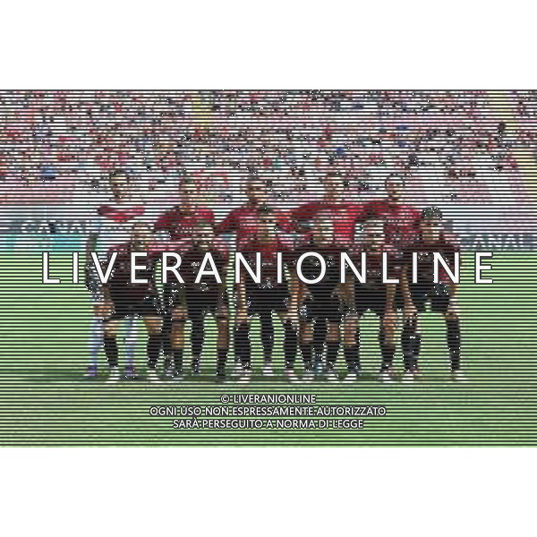 REGGINA - CITTADELLA CAMPIONATO CALCIO SERIE BKT 17.09.2022 NELLA FOTO LA FORMAZIONE DELLA SQUADRA DELLA REGGINA ©GARREFFA/AGENZIA ALDO LIVERANI SAS