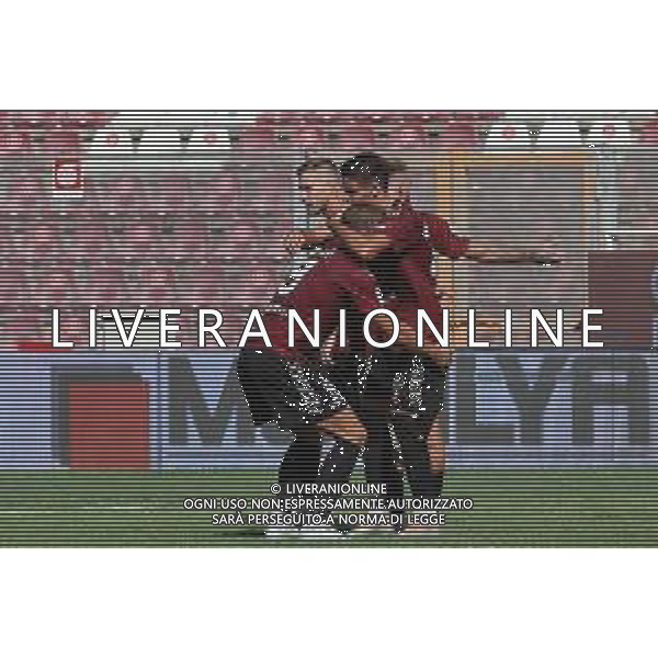 REGGINA - CITTADELLA CAMPIONATO CALCIO SERIE BKT 17.09.2022 NELLA FOTO ESULTANZA DOPO IL GOL DI GABRIELE GORI CON NICCOLO\' PIEROZZI ©GARREFFA/AGENZIA ALDO LIVERANI SAS