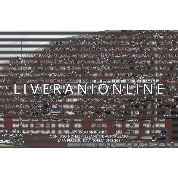 REGGINA - CITTADELLA CAMPIONATO CALCIO SERIE BKT 17.09.2022 NELLA FOTO STRISCIONE DEI TIFOSI DELLA REGGINA PER LE VITTIME DELL\'ALLUVIONE NELLE MARCHE ©GARREFFA/AGENZIA ALDO LIVERANI SAS