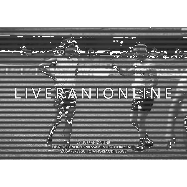 18-06-1989 VERONA CAMPIONATO DI CALCIO SERIE A VERONA-ROMA 0-0 NELLA FOTO RENATO PORTALUPPI E FRANCO SUPERCHI AG ALDO LIVERANI SAS