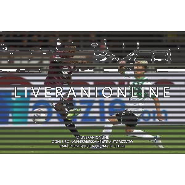 TVMV-Torino 17.09.2022 Stadio Grande Torino © Manuela Viganti/Agenzia Aldo Liverani Torino vs Sassuolo Campionato Calcio Serie A TIM 2022/2023 7a giornata Nella foto: demba seck e maxime lopez ©Viganti/AGENZIA ALDO LIVERANI SAS