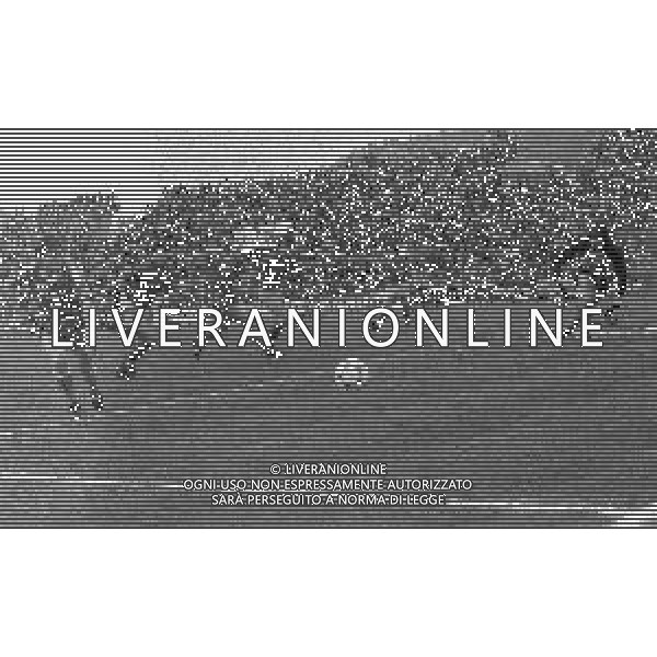 08-04-1984 COMO CAMPIONATO DI CALCIO SERIE B COMO-CATANZARO 1-2 NELLA FOTO AZIONE DI GIOCO AG ALDO LIVERANI SAS